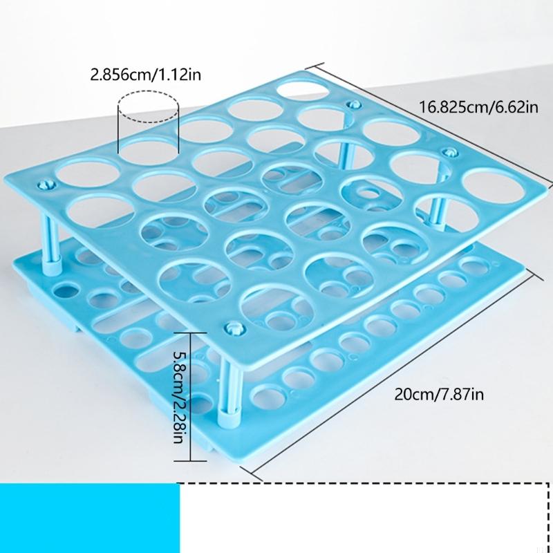 Plastic Clear Test Tube Rack P - Centrifuge Tube Rack ulasan dan harga