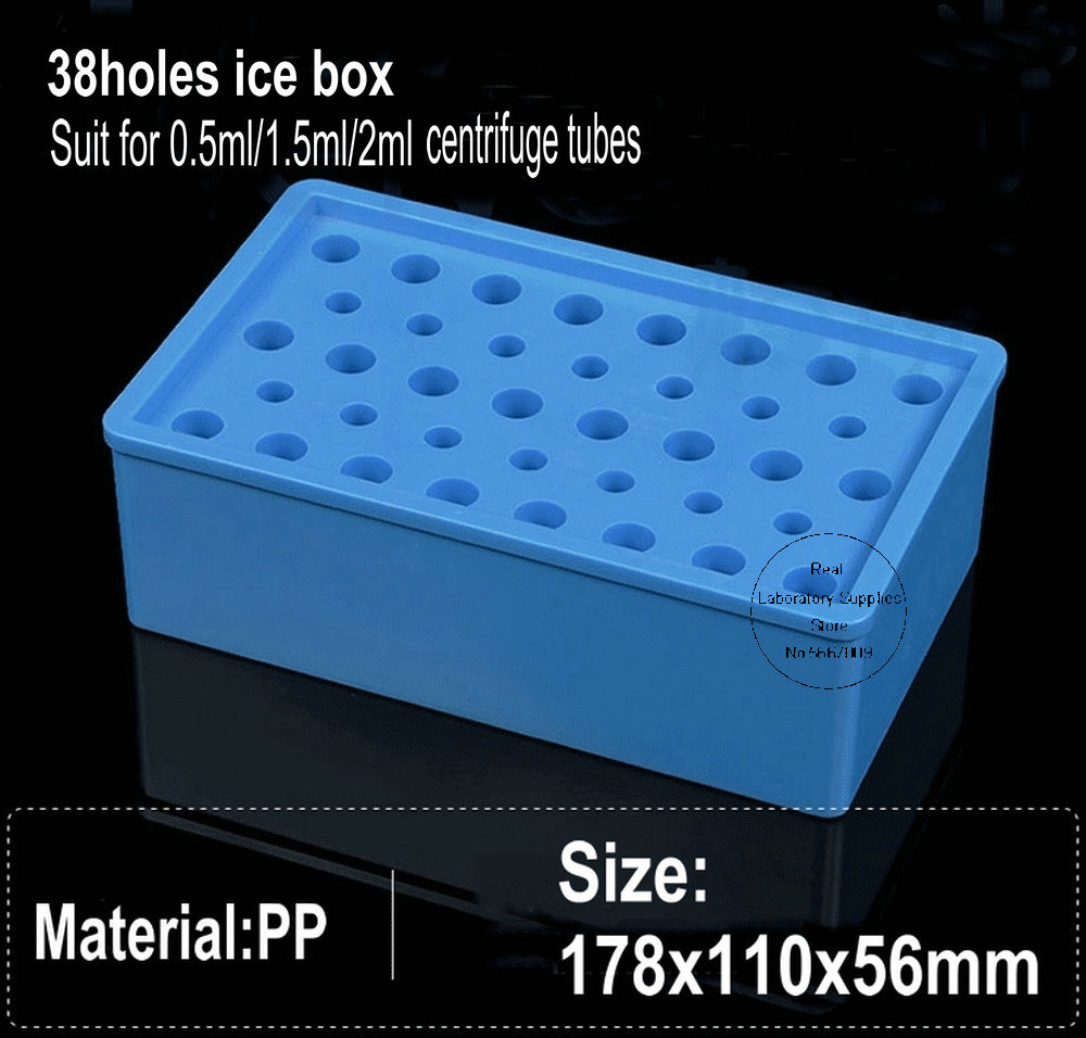1piece LAB plastic ice box 0.2 - Centrifuge Tube Rack ulasan dan harga