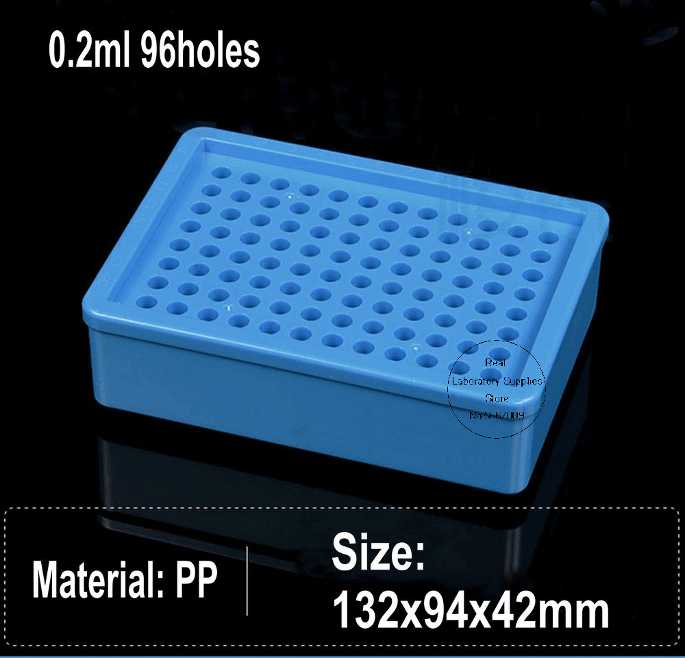 1piece LAB plastic ice box 0.2 - Centrifuge Tube Rack ulasan dan harga