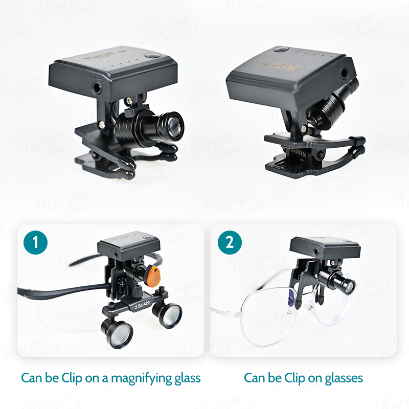 Dental 5W Wireless LED Headlig - Medical Laboratories ulasan dan harga