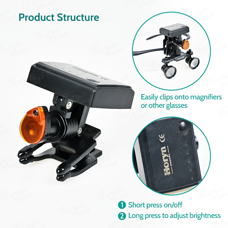 Dental 5W Wireless LED Headlig - Medical Laboratories ulasan dan harga