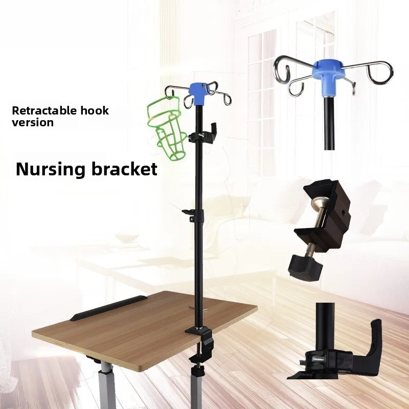 IV Pole Table Clamp Handsfree  - Iv Infusion Pole ulasan dan harga